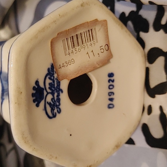 1 Delft Hand Painted Vase and Other - Picture 11 of 11